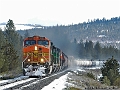 BNSF 5283 at Jellico, CA on 09 March 2006